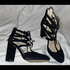 Black Strappy Heels